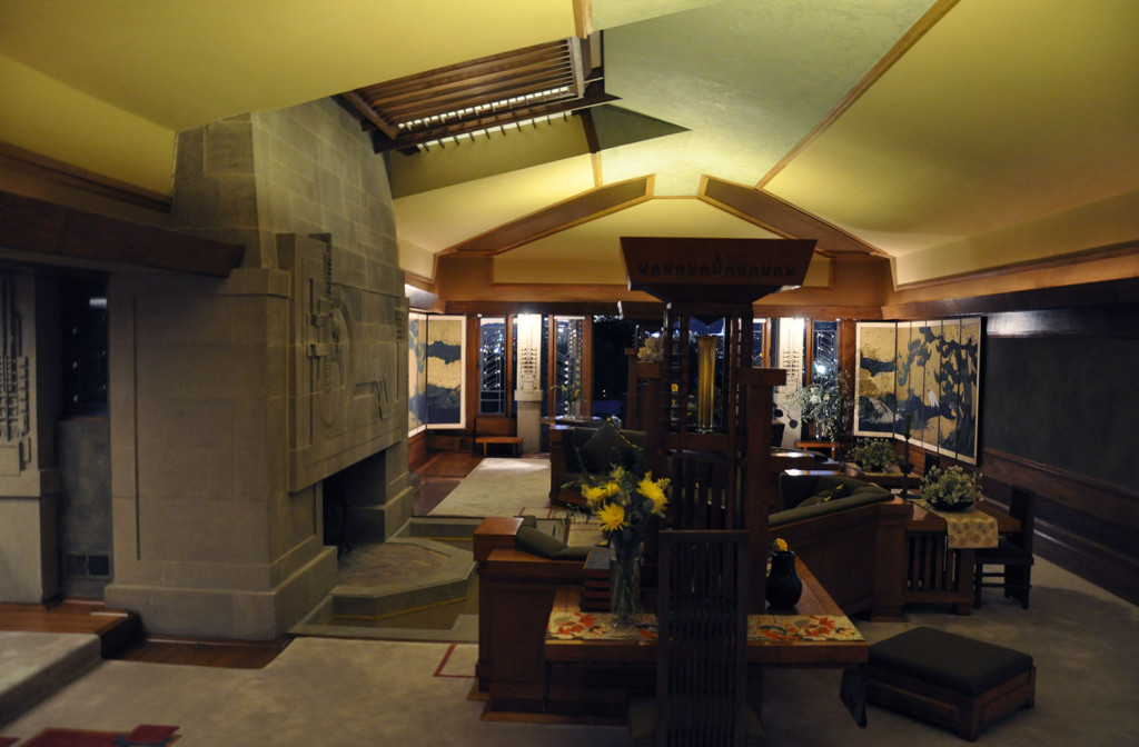 Hollyhock House Living Room