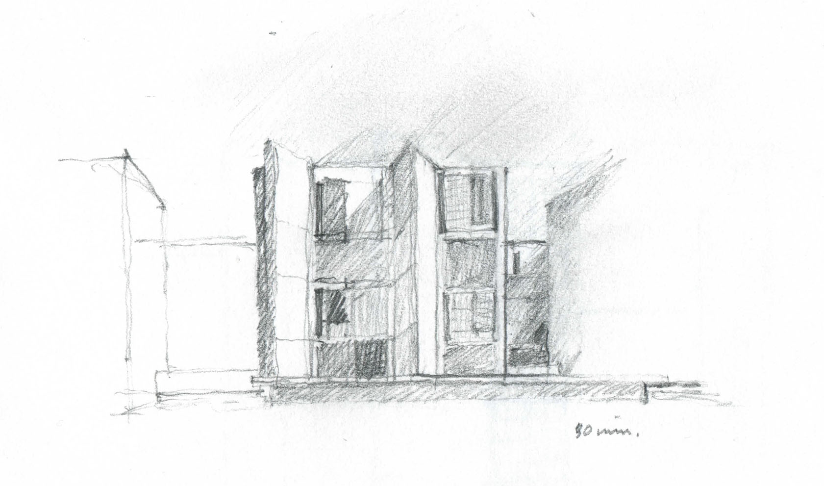 A Day Sketching at the Salk Institute