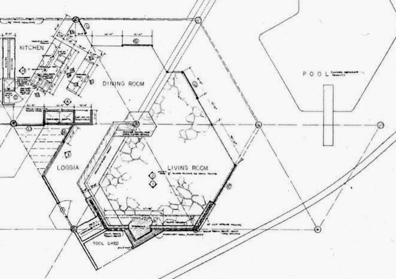 Parson Architecture Blog John Lautner Harpel House 08 Living Room Plan