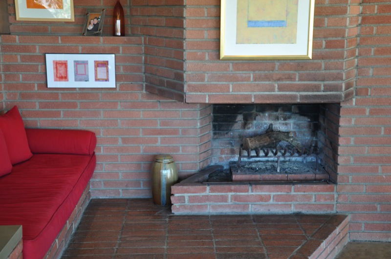 John Lautner Jacobsen House - Parson Architecture: The Blog. Interior Fireplace-2
