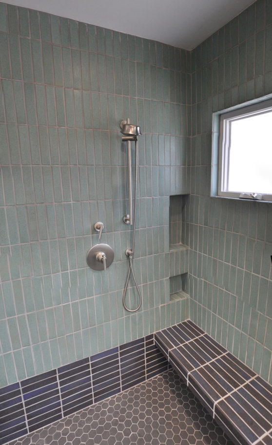 Parson Architecture Oxford Square Master Bath Tile Detail